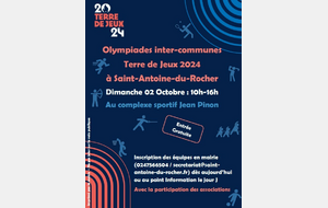 Olympiades inter-communes Terre de jeux 2024